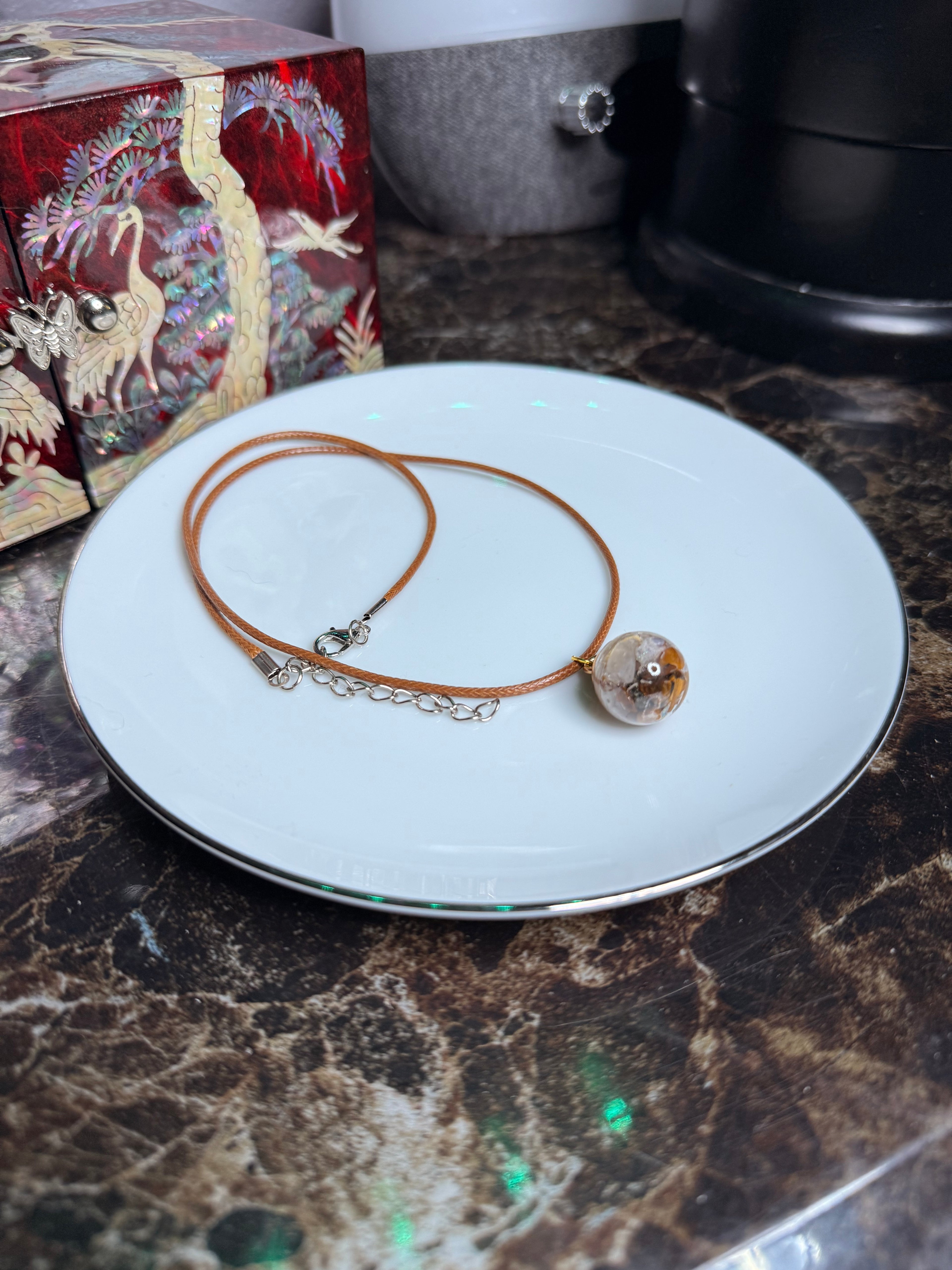 Cheerfulness Talisman Necklace — Handcrafted Spiritual Charm